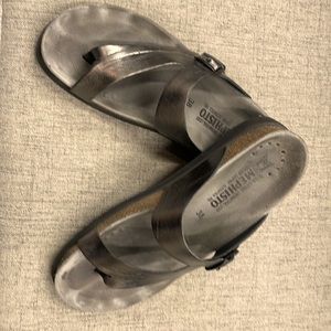 Mephisto Charcoal Sandal
